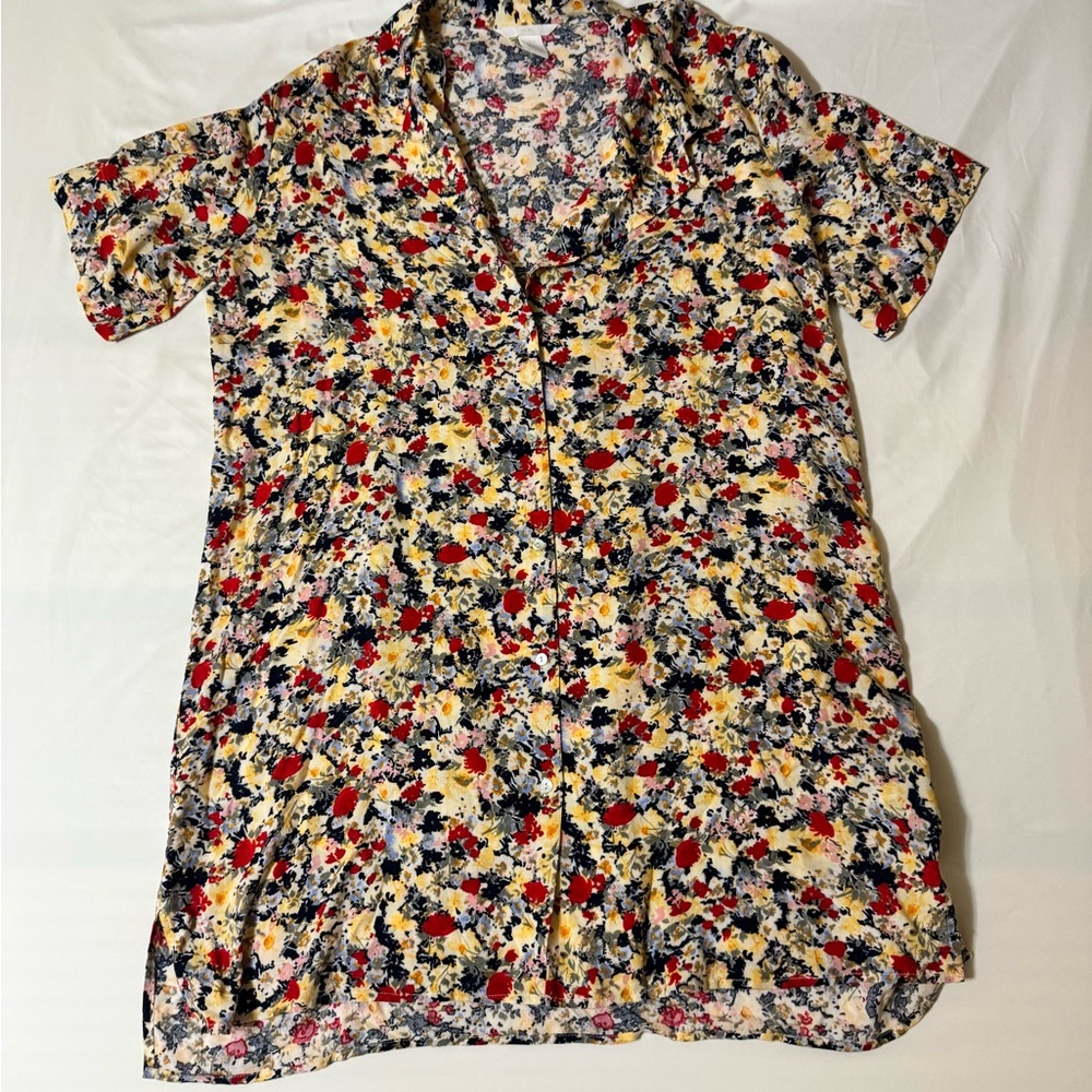Floral mini dress